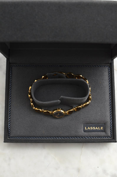 Rare Lassale Faceted Dainty Watch Bracelet Style