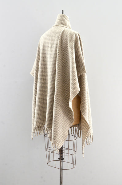 Vintage Wool Poncho