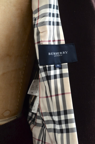 Burberry Corduroy Suit