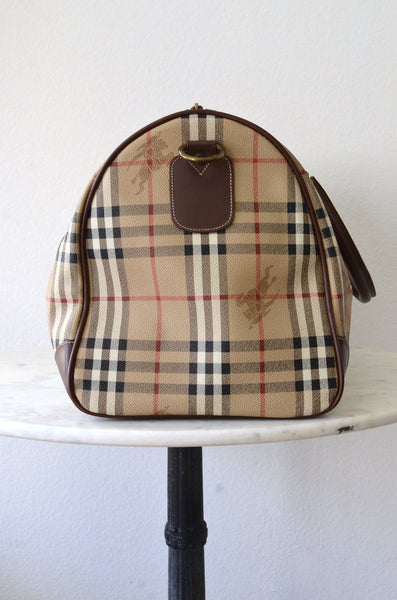 Burberry Nova Check Weekender Duffle Bag