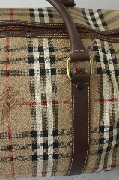 Burberry Nova Check Weekender Duffle Bag