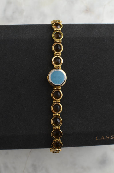 Rare Lassale Faceted Dainty Watch Bracelet Style