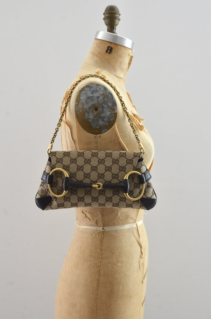 Gucci, Bags, Vintage Gucci Monogram Pochette Bag