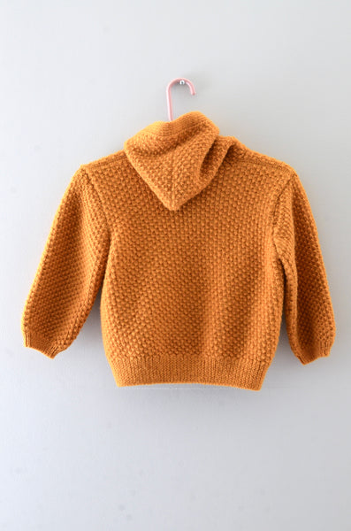 Vintage 1950s Mustard Wool Sweater