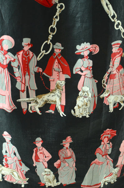 1950s Novelty Print Apron