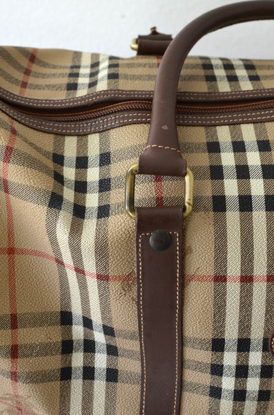 Burberry Nova Check Weekender Duffle Bag