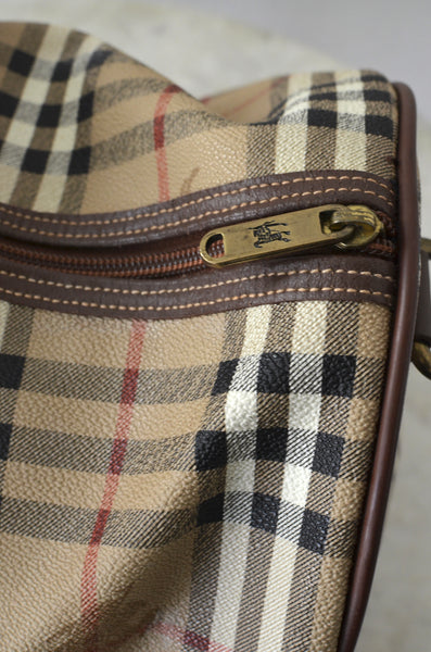 Burberry Nova Check Weekender Duffle Bag