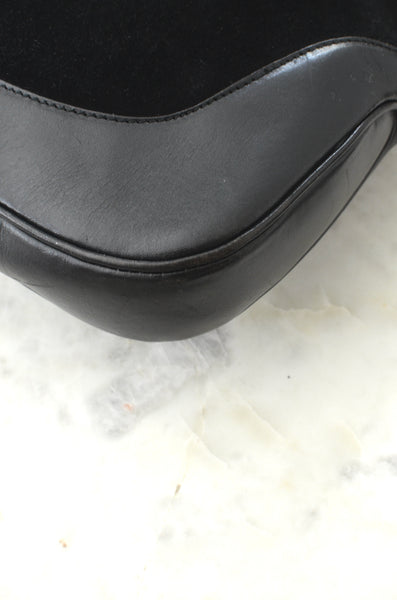 Gucci Jackie Bag Black Suede