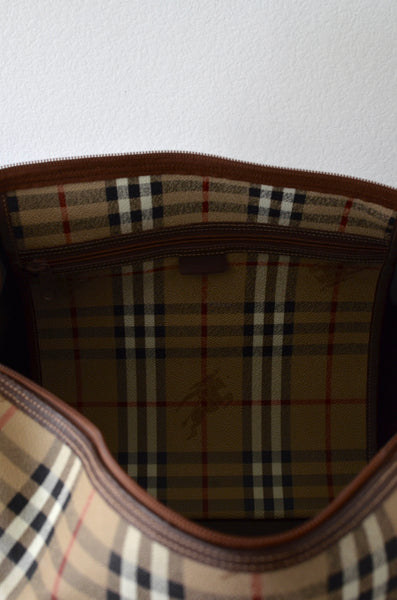 Burberry Nova Check Weekender Duffle Bag