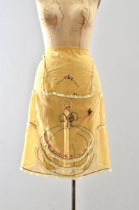 1920s Embroidered Apron