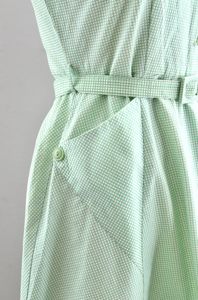 Vintage 1950s Surplice Dress