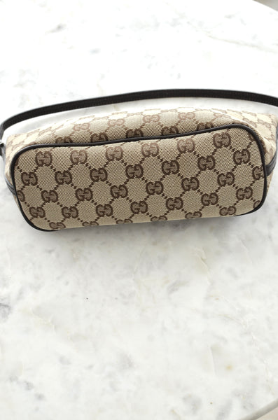 Gucci Boat Pochette Classic Brown