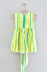 Vintage 1950s Striped Dress