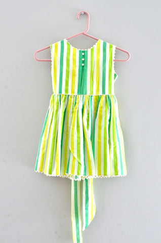 Vintage 1950s Striped Dress