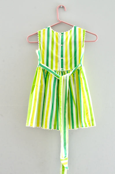 Vintage 1950s Striped Dress