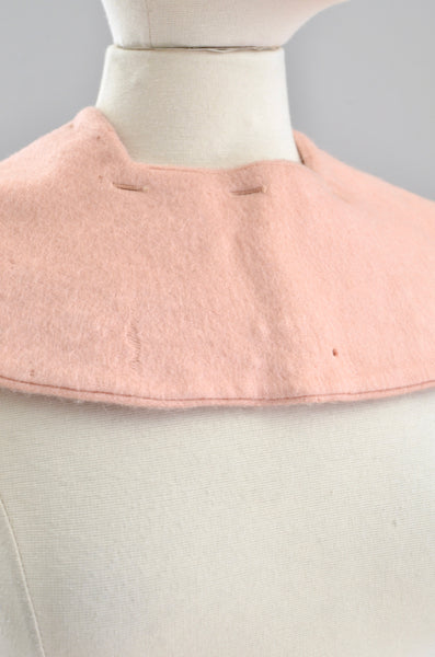 1950s Wool Collar