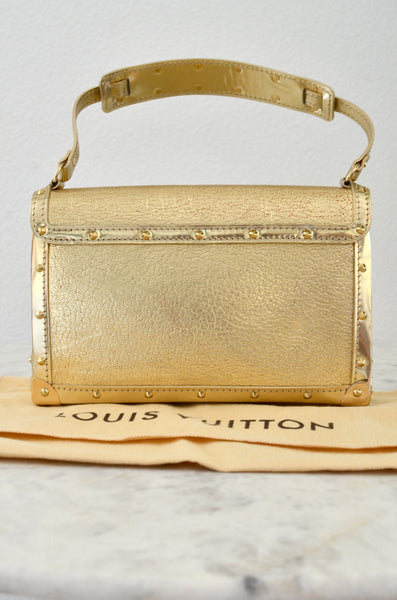 Louis Vuitton Petite Malle L' Aimable Gold Suhali Leather