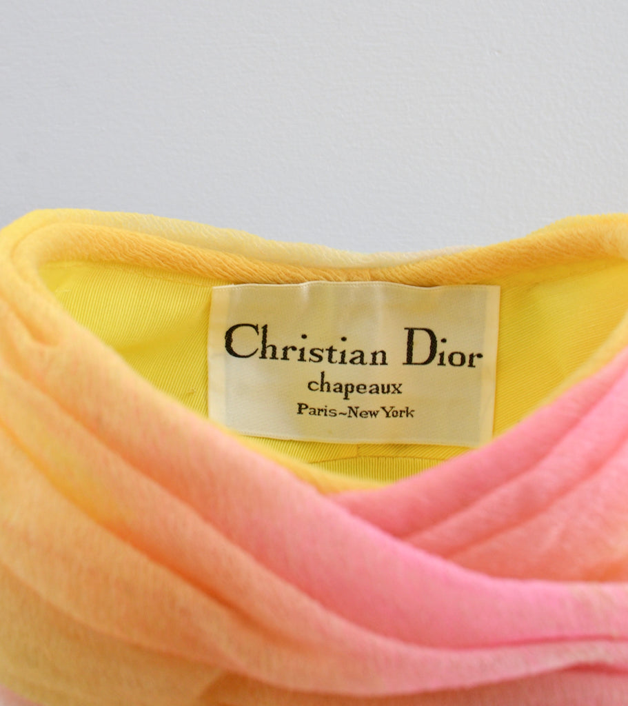Christian Dior 1960s Silk Scarf