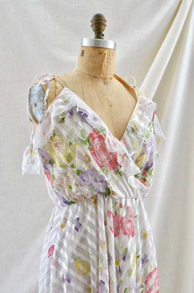 Vintage 70's Chiffon Sundress