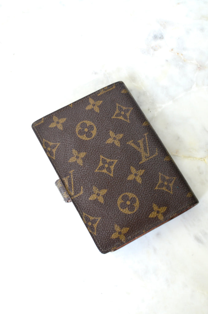 Pre-Owned LOUIS VUITTON Monogram Small Ring Agenda Cover – Valamode