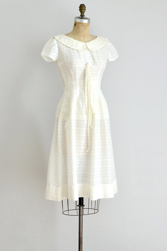 50's White Dress / XS S – Pickled Vintage