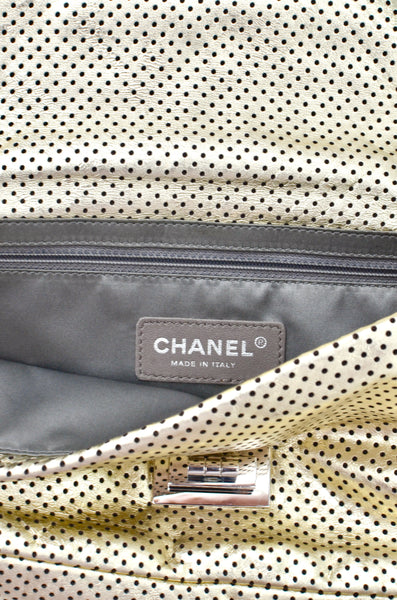 Chanel Reissue Perforated Gold Flap Bag