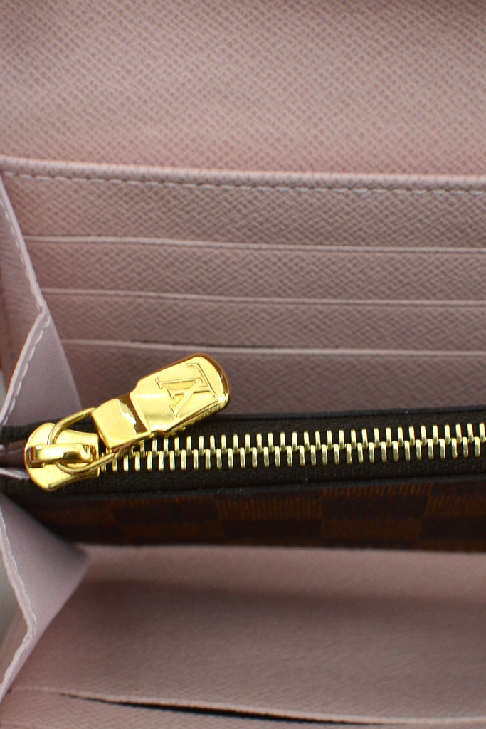 Louis Vuitton Damir Ebene Portefeuille Roseberry Wallet Long Flap 862350